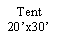 Text Box: Tent20x30